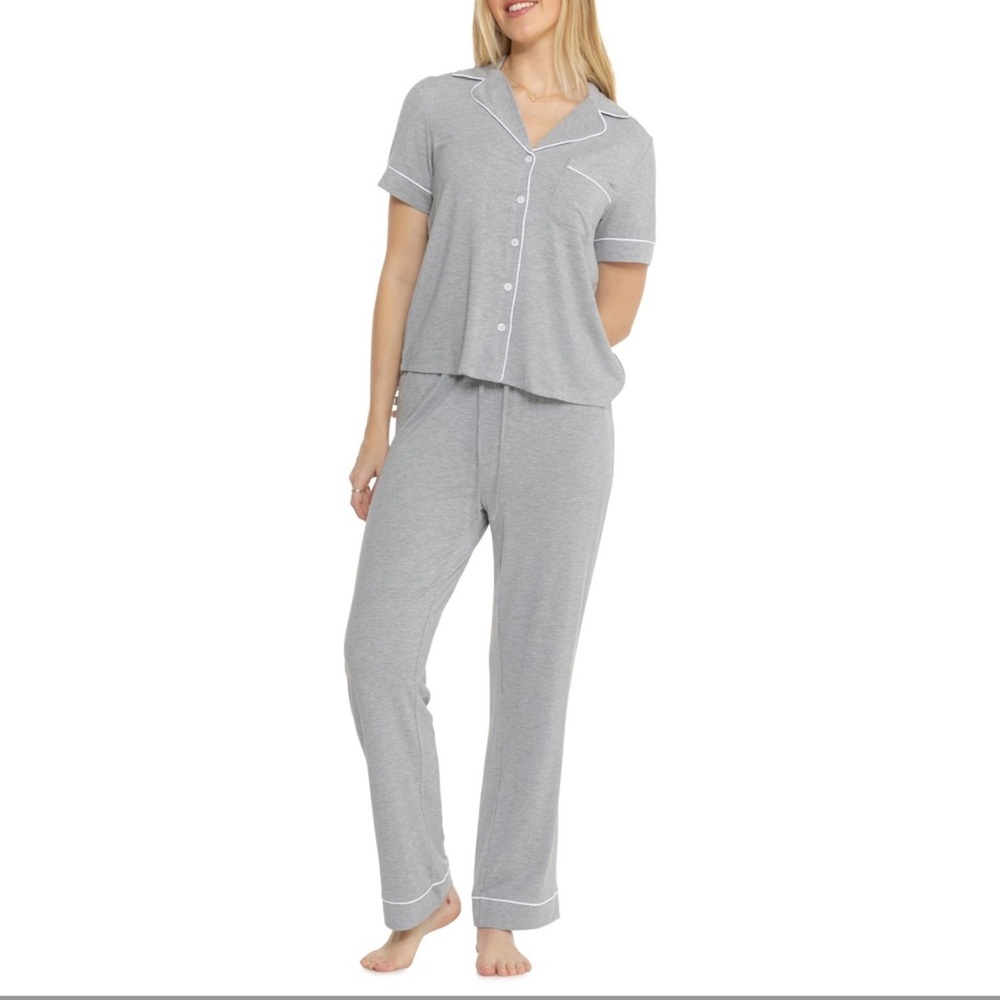 Cupcakes & Cashmere - Women's Gray Sleepwear 3 Piece Set